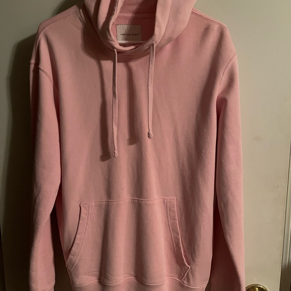 American Eagle 🦅 Mens S, Pink Hoodie
